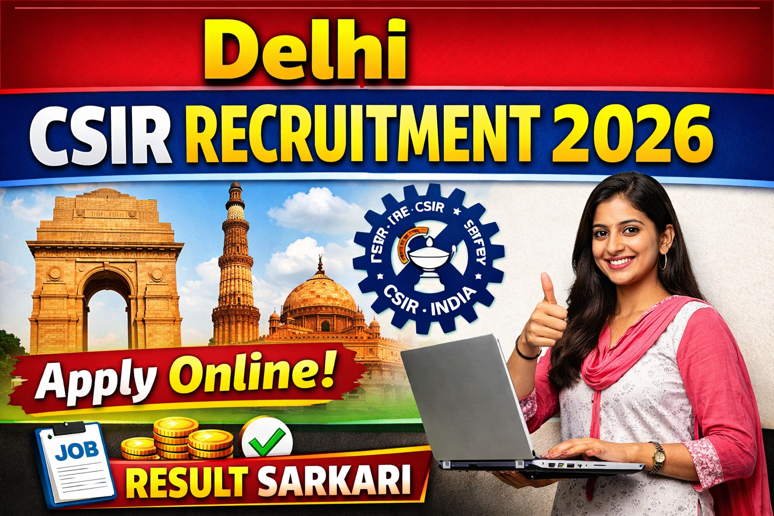 Delhi CSIR Recruitment 2026